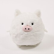 「『薔薇王の葬列』白イノシシのぬいぐるみ」