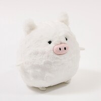 「『薔薇王の葬列』白イノシシのぬいぐるみ」