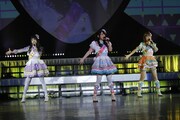 マイ☆ドリーム。左から幸多みちる役の山田唯菜、夢川ゆい役の伊達朱里紗、虹色にの役の大地葉。