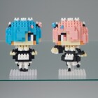 「Re:ゼロから始める異世界生活」レム&ラムがナノブロックになってお目見え