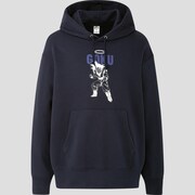 メンズ向けのスウェットパーカ。