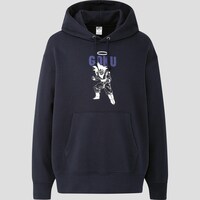 メンズ向けのスウェットパーカ。