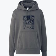 メンズ向けのスウェットパーカ。