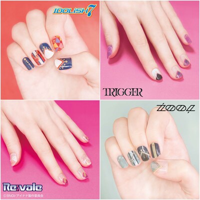 「メロトリネイル アイドリッシュセブン2nd LIVE」デザイン例