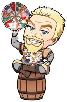 「アシェラッド×有田焼」イラスト