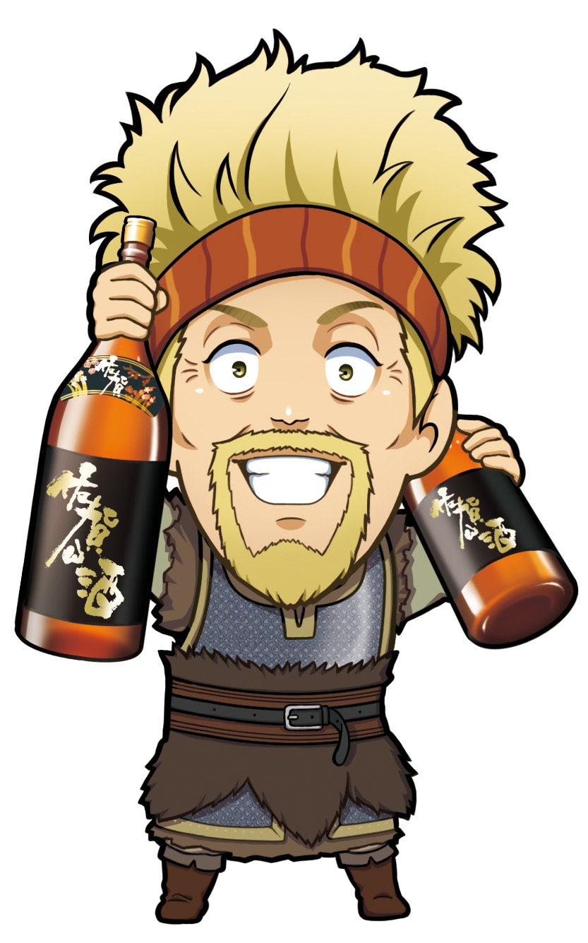 「トルケル×佐賀ん酒」イラスト