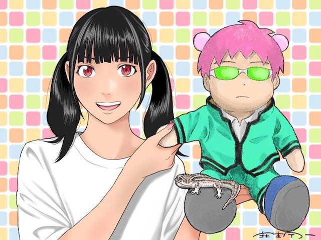 麻生周一がTwitterで発表した画像。(c)麻生周一 / 集英社