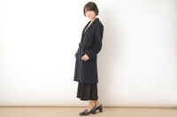 イタリアモデルのシューズ着用イメージ。