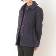 フランスモデルのアウター着用イメージ。