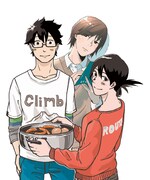 「いぶり暮らし」「綿谷さんの友だち」イラスト