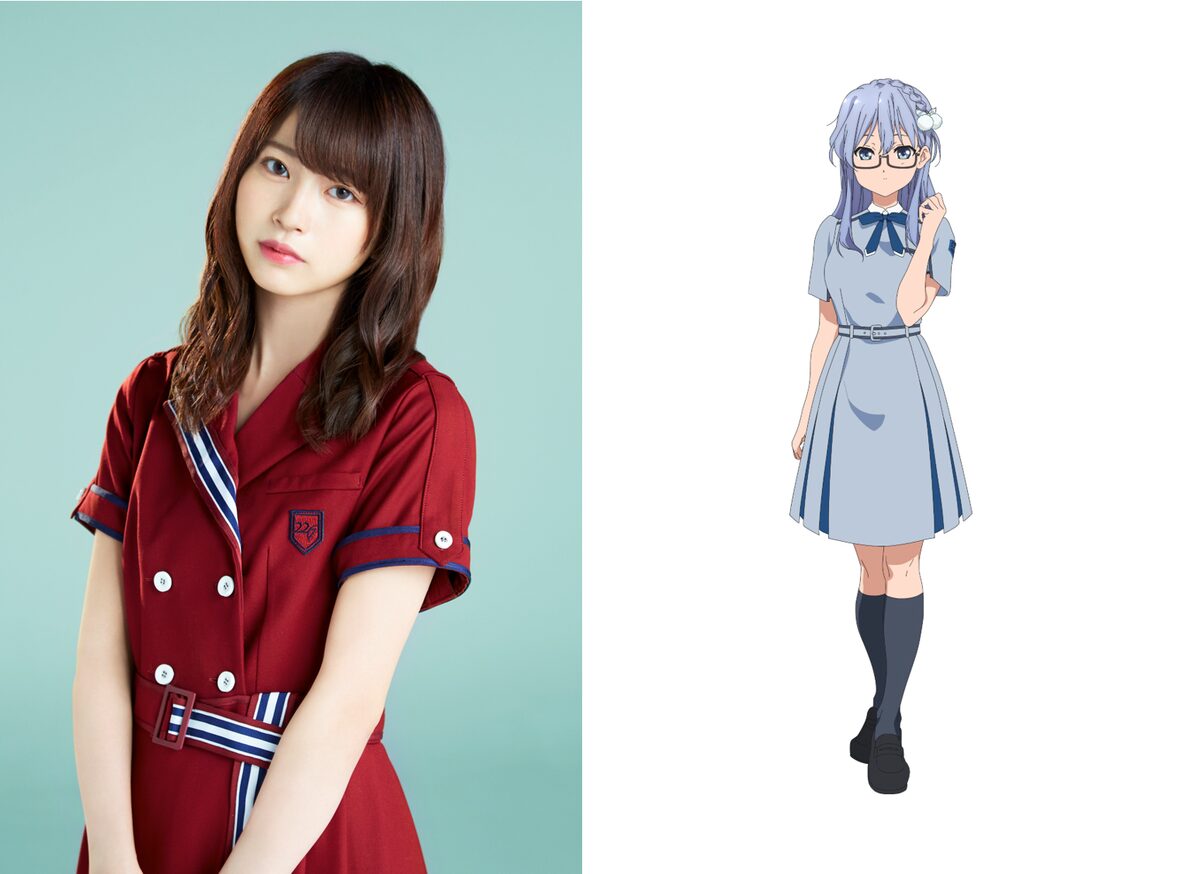 白沢かなえ（丸山あかね役） - アニメ「22/7」第2弾ビジュアル公開 