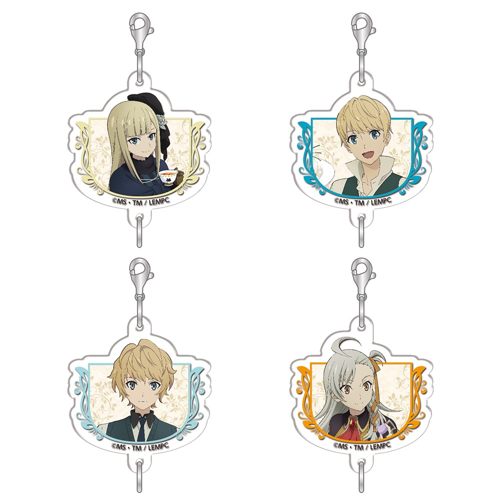 ミニゲームの景品のアクリルチャーム。