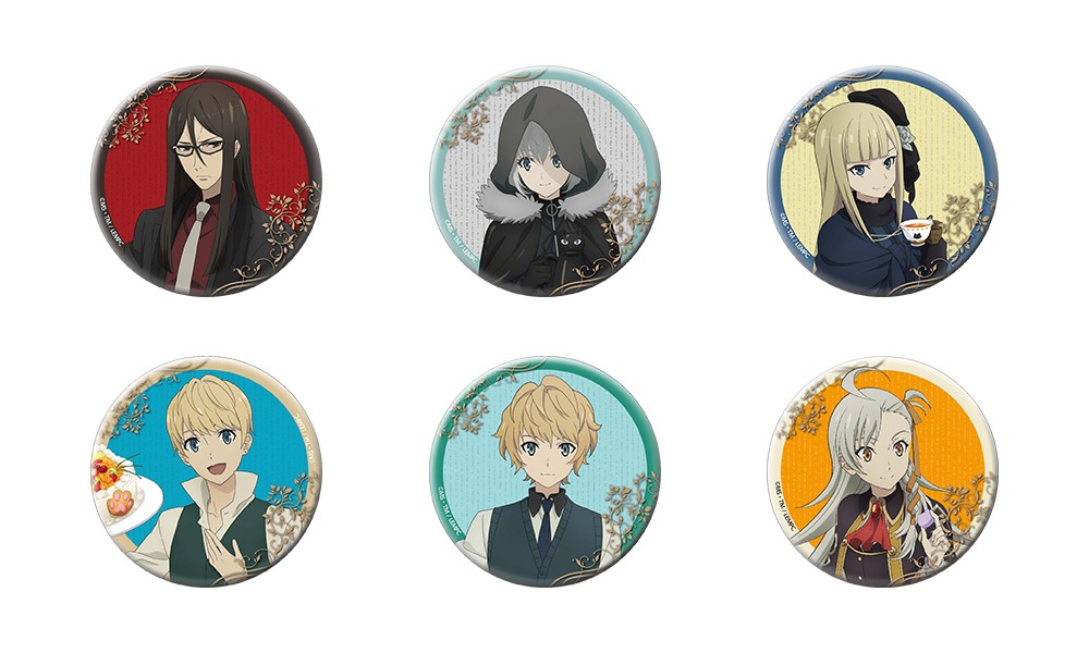 ミニゲームの景品の缶バッジ。