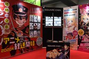 スクウェア・エニックスブースの様子。