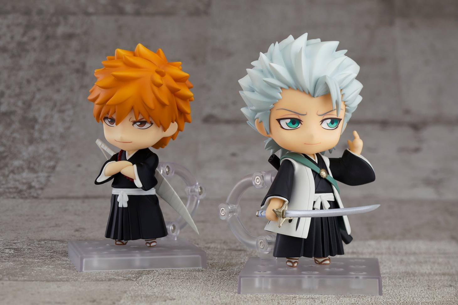 左から「ねんどろいど 黒崎一護」「ねんどろいど 日番谷冬獅郎」