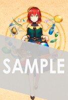 アニメイトで配布される描き下ろしのリバーシブルカード（表）。