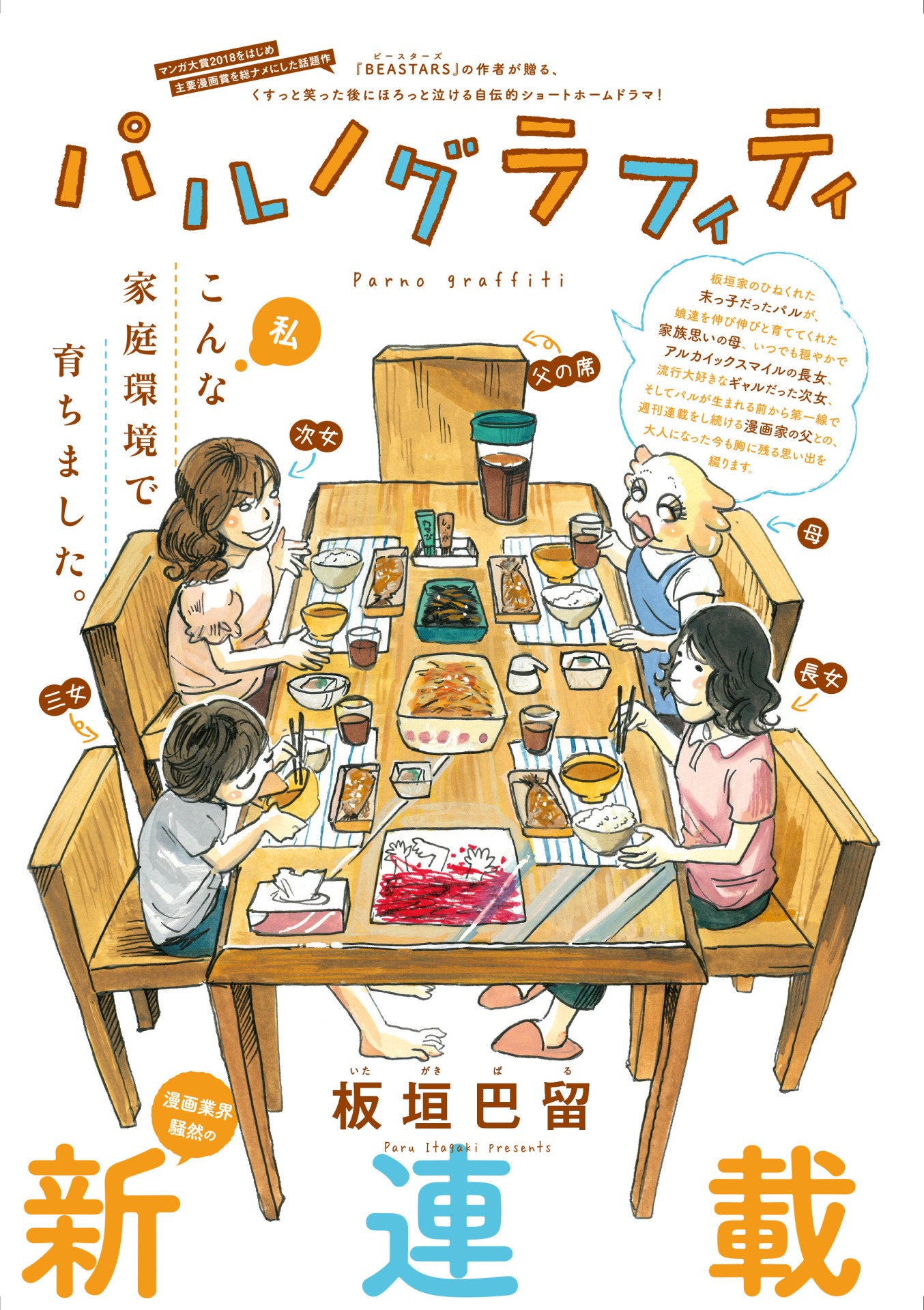 「パルノグラフィティ」扉ページ。