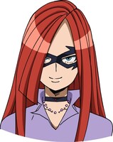 スライス（CV：今田美桜）。ナインの側近である敵（ヴィラン）。人間に裏切られてきた過去を持ち誰も信頼せず生きてきたが、ナインの「理想」に賛同。髪の毛を刃物のように操る“個性”を持つ。