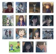 ランダムで15種用意された「アクリルマグネット」。