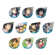 ランダムで10種用意された「￼￼雨つぶステッカー」。