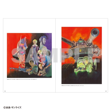 「機動戦士ガンダム THE ORIGIN 豪華設定資料集」より。