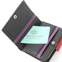 「悪魔ほむら モデル 二つ折り財布」