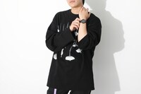 「悪魔ほむら モデル 腕時計」の着用例。