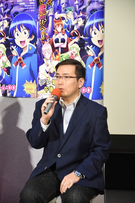 BNピクチャーズの關山晃弘プロデューサー。