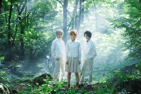 映画「約束のネバーランド」のビジュアル。(c)白井カイウ・出水ぽすか/集英社 (c)2020 映画「約束のネバーランド」製作委員会