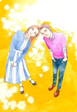 「1日2回」のカラーカット。(c)いくえみ綾/集英社