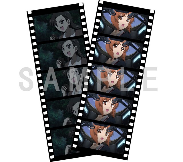 来場者特典の「ダブル生コマフィルム」。