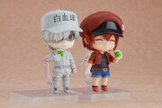 「ねんどろいど 白血球（好中球）」と「ねんどろいど 赤血球」。