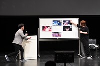 「SAO百人一首対決」の様子。