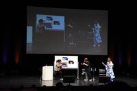 「SAO百人一首対決」の様子。