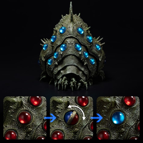 「タケヤ式自在置物 風の谷のナウシカ 王蟲」