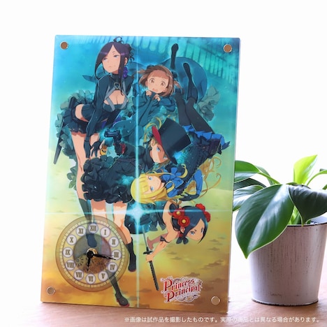 アクリル時計のイメージ。