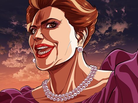 “進撃の夫人”になってしまったデヴィ夫人。