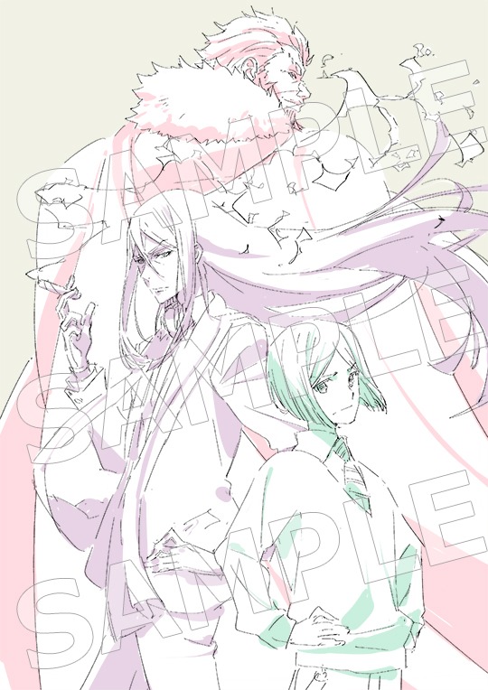 中井準描き下ろしキャンバスボードのサンプル。