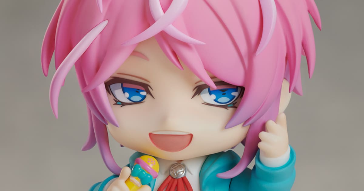ヒプノシスマイク」飴村乱数がねんどろいどに、挑発的なラップバトル顔 