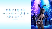 「青春ブタ野郎はバニーガール先輩の夢を見ない」ビジュアル (c)2018 鴨志田 一/KADOKAWA アスキー・メディアワークス/青ブタ Project