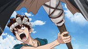 「Dr.STONE」の場面カット。