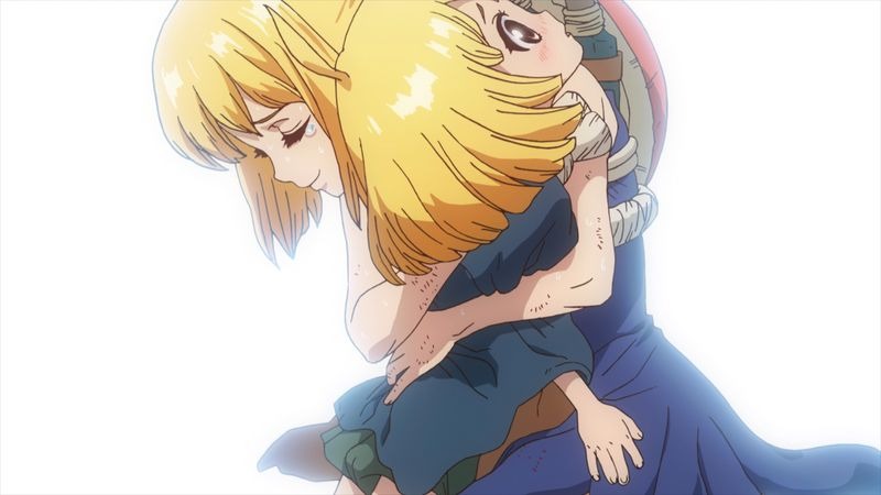 「Dr.STONE」の場面カット。