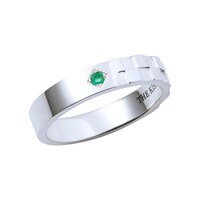 竈門炭治郎モデルのシルバーリング。