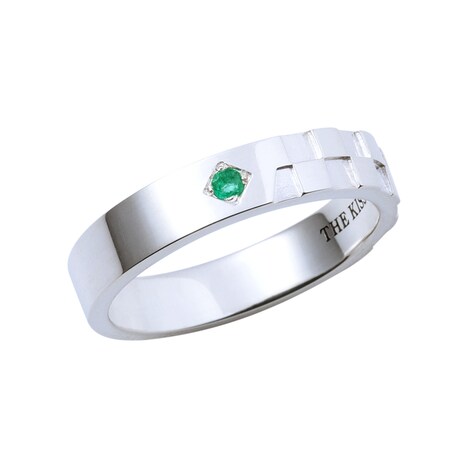 竈門炭治郎モデルのシルバーリング。