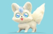 会場に展示される「ふあふあリーヤ」。(c)彩花みん/集英社