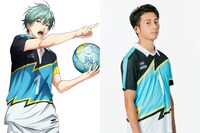 左から月丘柊依、月丘柊依役を演じる吉原康平。