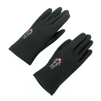 百モデルの手袋。