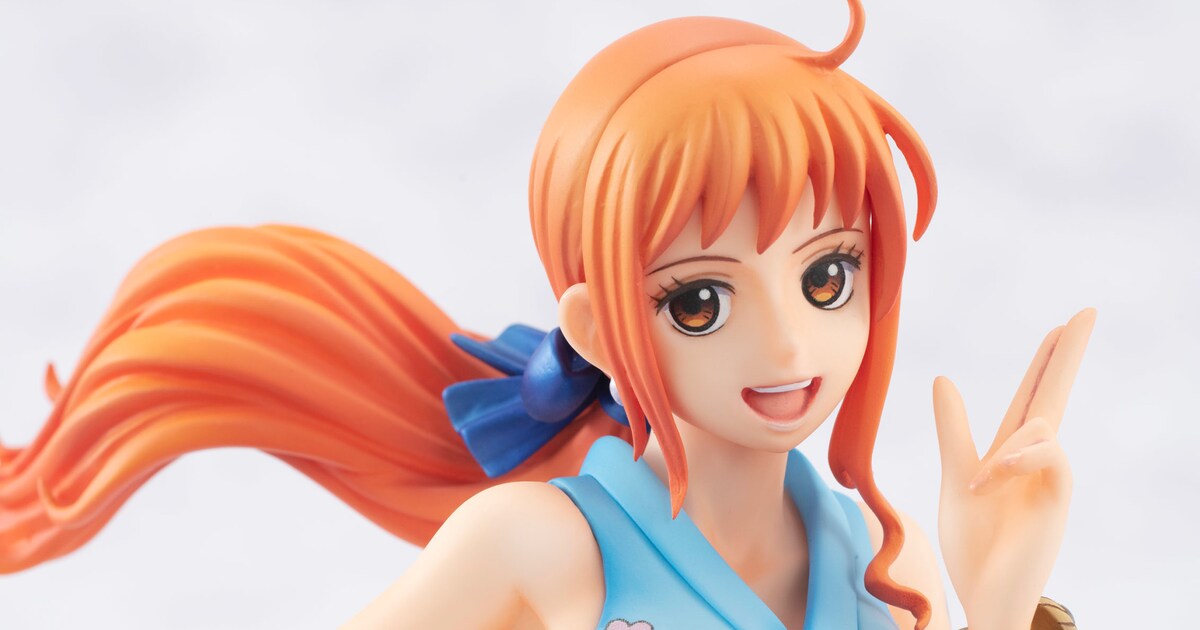 忍装束は桜の模様「ONE PIECE」新米くノ一・おナミのフィギュア、颯爽 