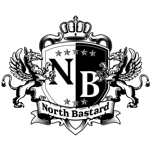 アカバネ・ディビジョン“North Bastard”のロゴ。