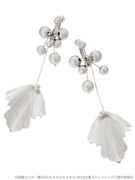 「中島敦イメージ シルバーモチーフイヤリング」